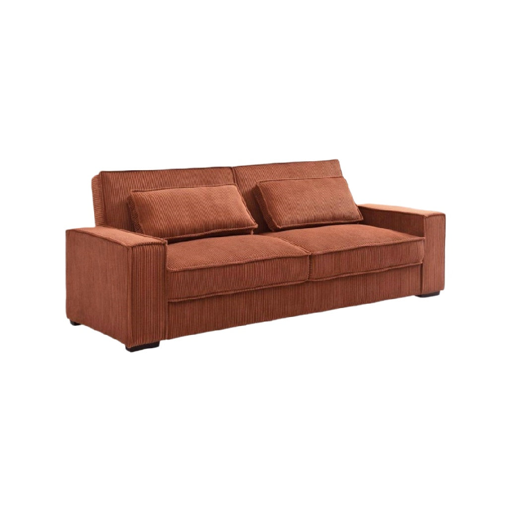 Canapé convertible en tissu pour salon - 200 x 90 x 85